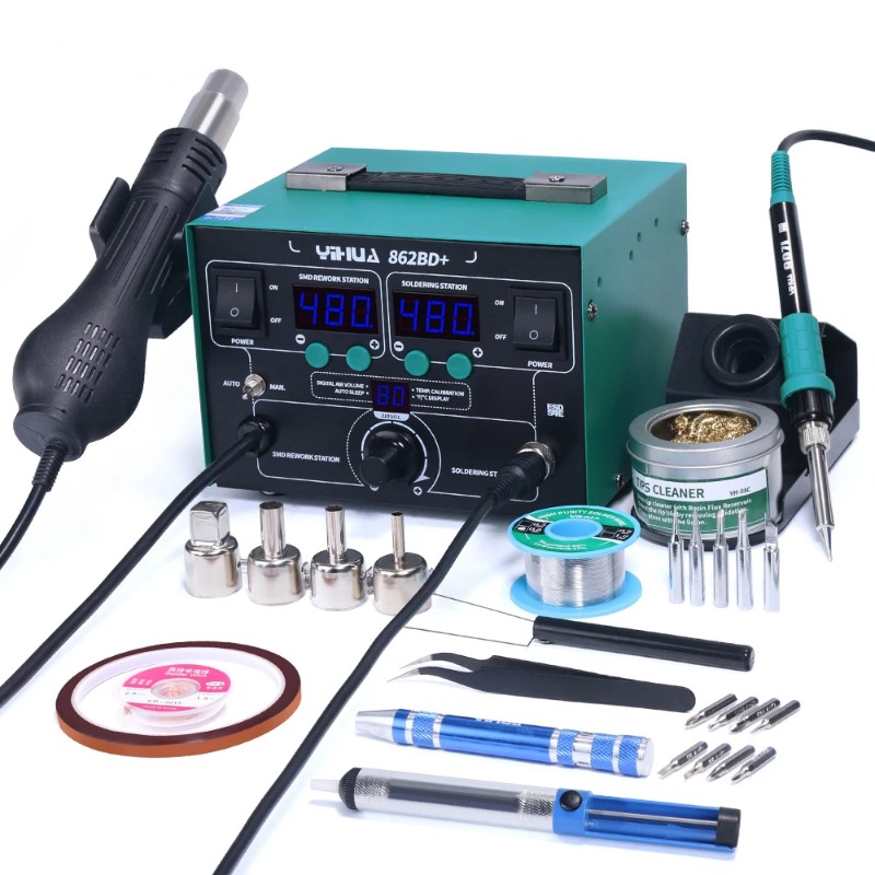 Power Tools Used In Welding - 862BD+ Stasiun Solder Hot Air Gun