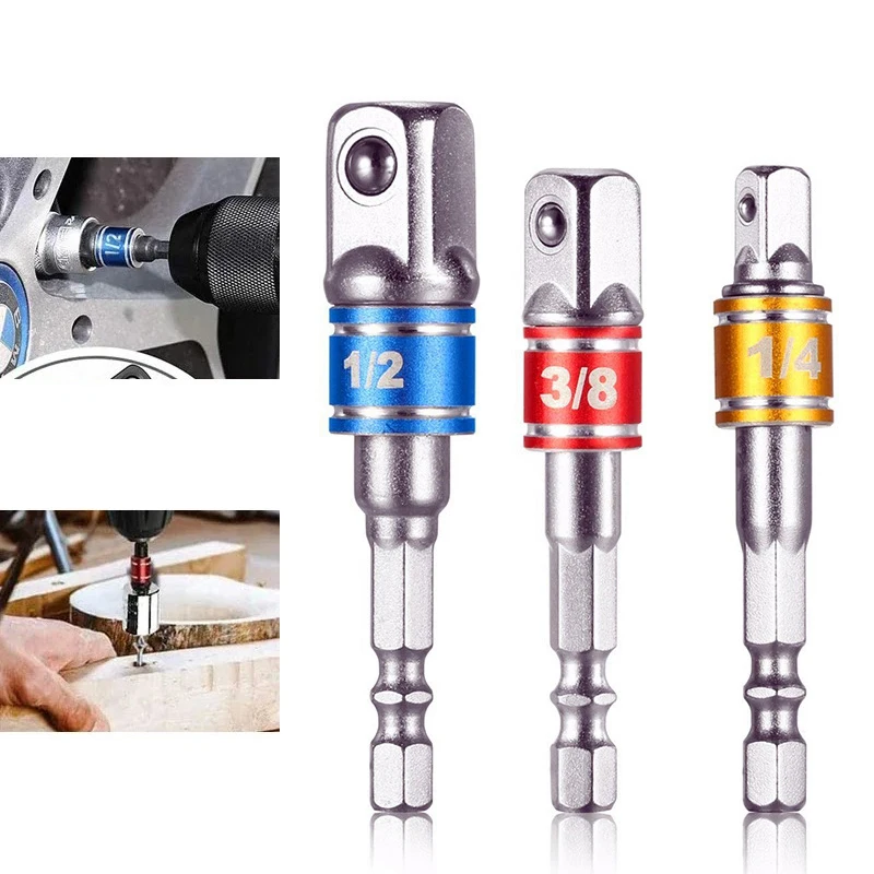 Power Tools Impact Wrench - Soket Impact Driver Adaptor Ekstensi Konverter