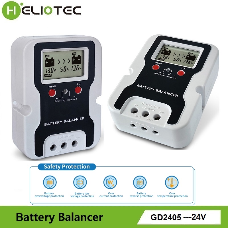 Power Tools Voltage - Equalizer Baterai 24V dengan Tampilan Tegangan,