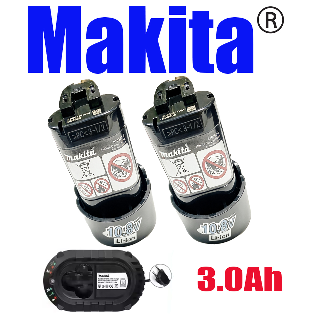 Power Tools Makita Set - ? ? Baterai Asli Makita 10.8v