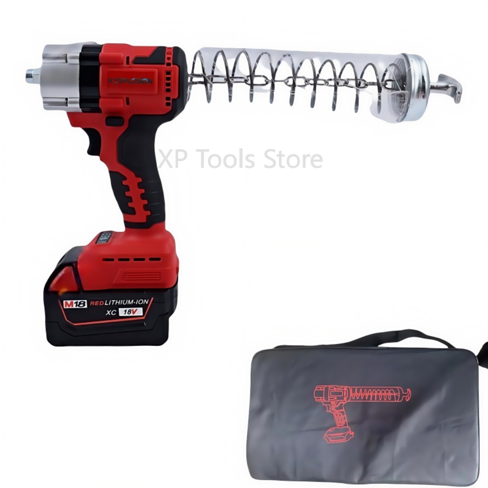 Power Tools Grease - Pistol Gemuk Elektrik Tanpa Kabel Bertenaga