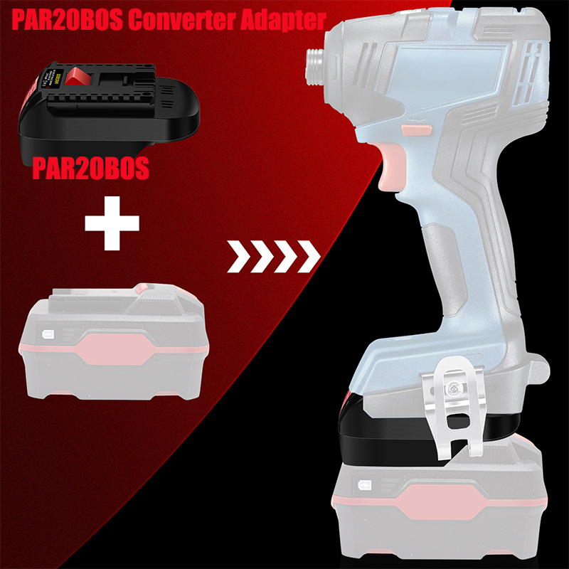 Power Tools Battery Adapter - Adaptor Baterai Perkakas Listrik HAKSINKY PAR20BOS