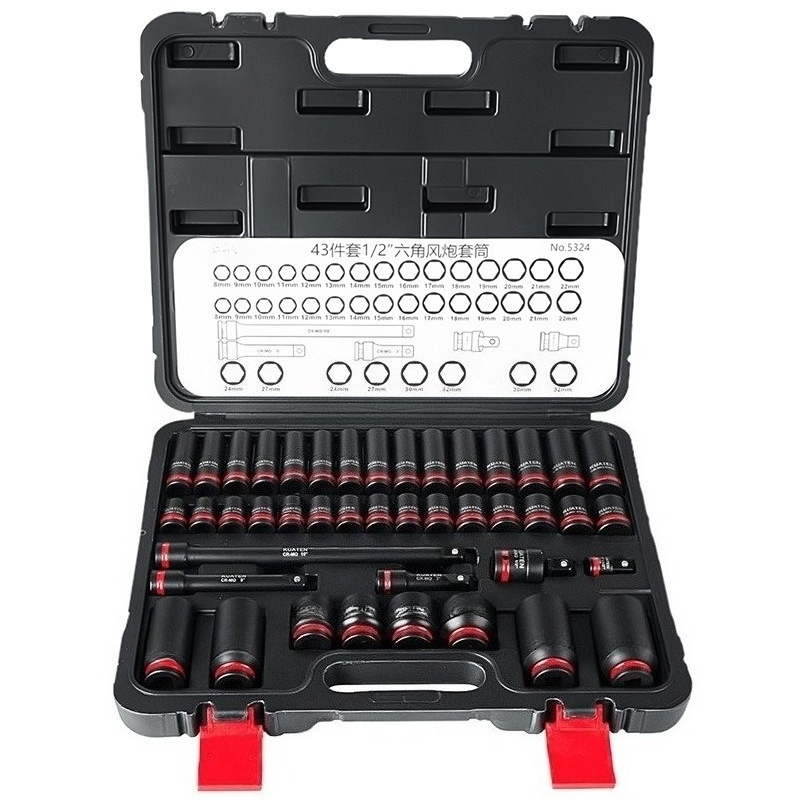 Power Tools Impact Wrench - Set Soket Impact Hex Ekstensi 43
