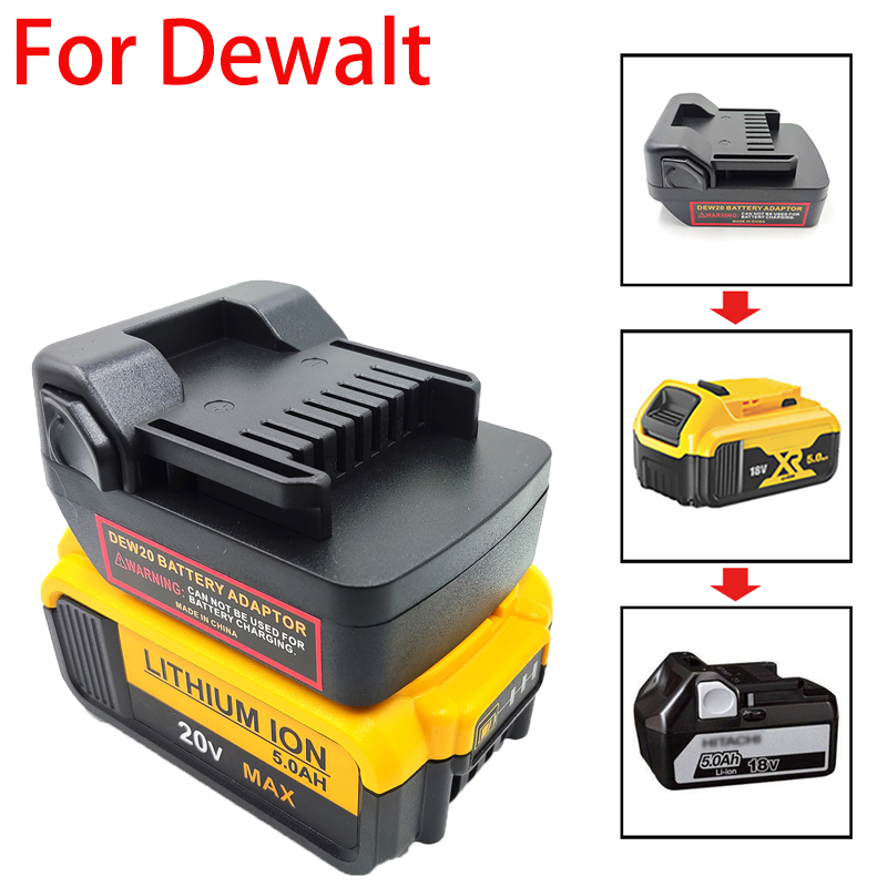 Power Tools Battery Adapter - Untuk Dewalt 18V/20V DCB Seri Baterai