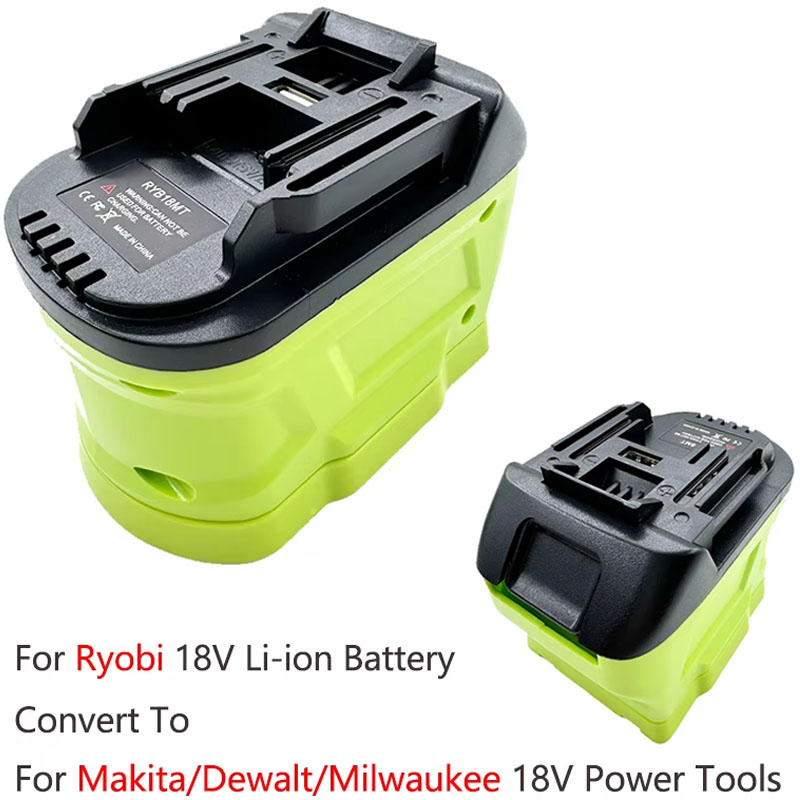 Power Tools Battery Adapter - Adaptor baterai untuk Ryobi baterai Li-ion