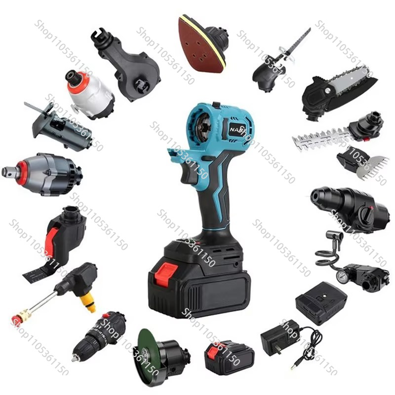Power Tools Makita - Set Perkakas Listrik Multifungsi Tanpa Kabel