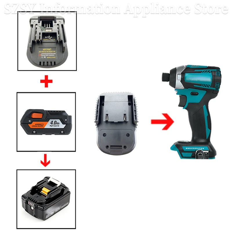 Konverter Adaptor Baterai Ridg - Power Tools Battery Adapter ulasan dan harga