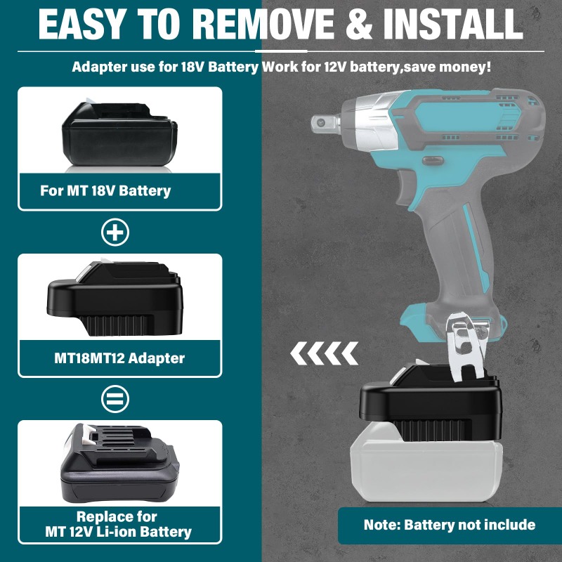 Adaptor Baterai Alat Listrik H - Power Tools Battery Adapter ulasan dan harga