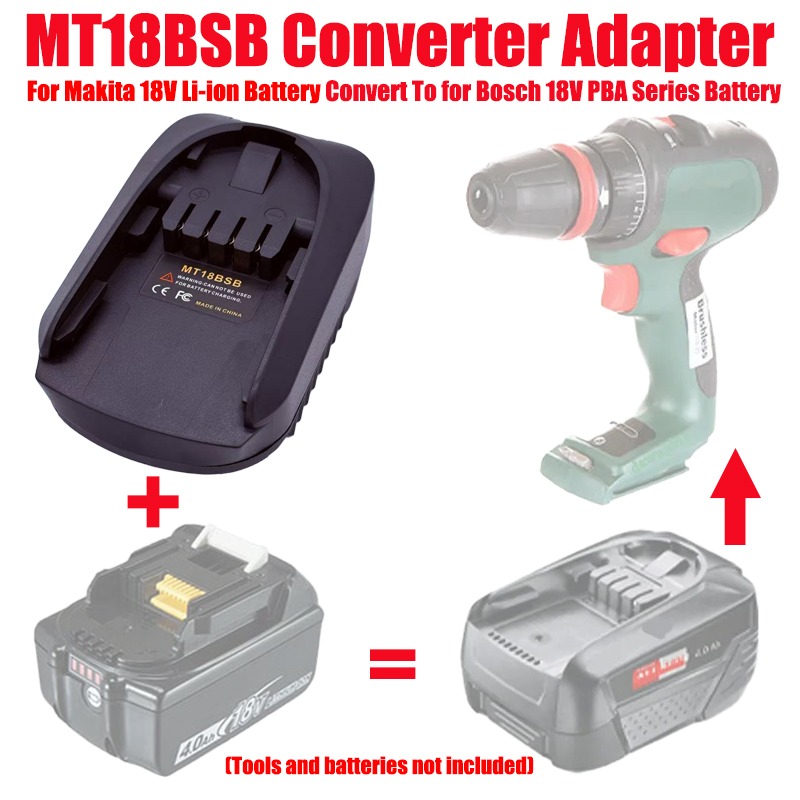Adaptor Baterai ALASICKA MT18B - Power Tools Battery Adapter ulasan dan harga