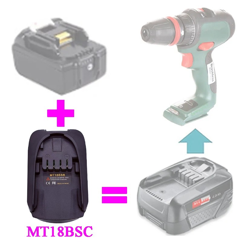 Adaptor Baterai ALASICKA MT18B - Power Tools Battery Adapter ulasan dan harga