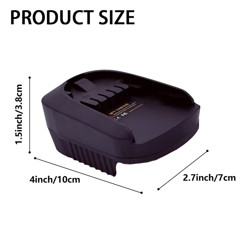 Adaptor Baterai ALASICKA MT18B - Power Tools Battery Adapter ulasan dan harga