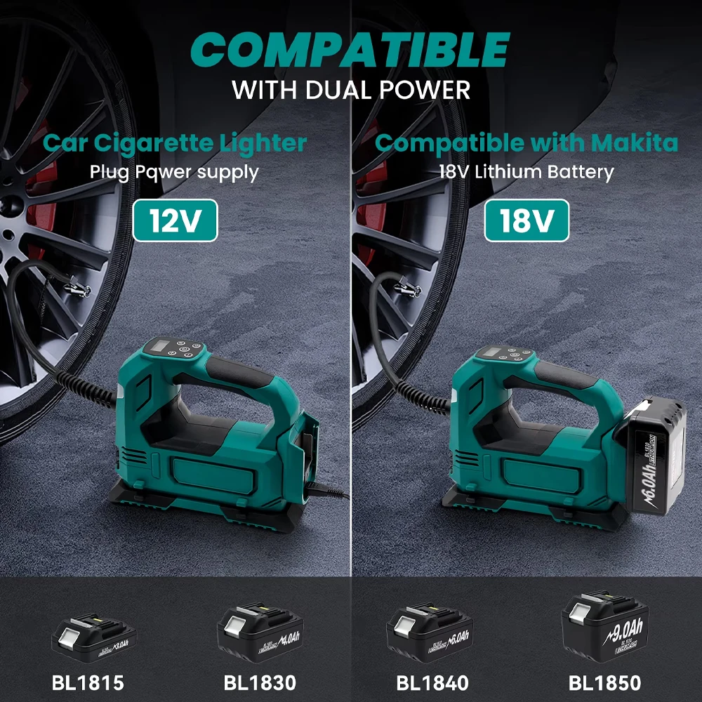 Pompa Ban Tanpa Kabel Lithium, - Power Tools Makita ulasan dan harga