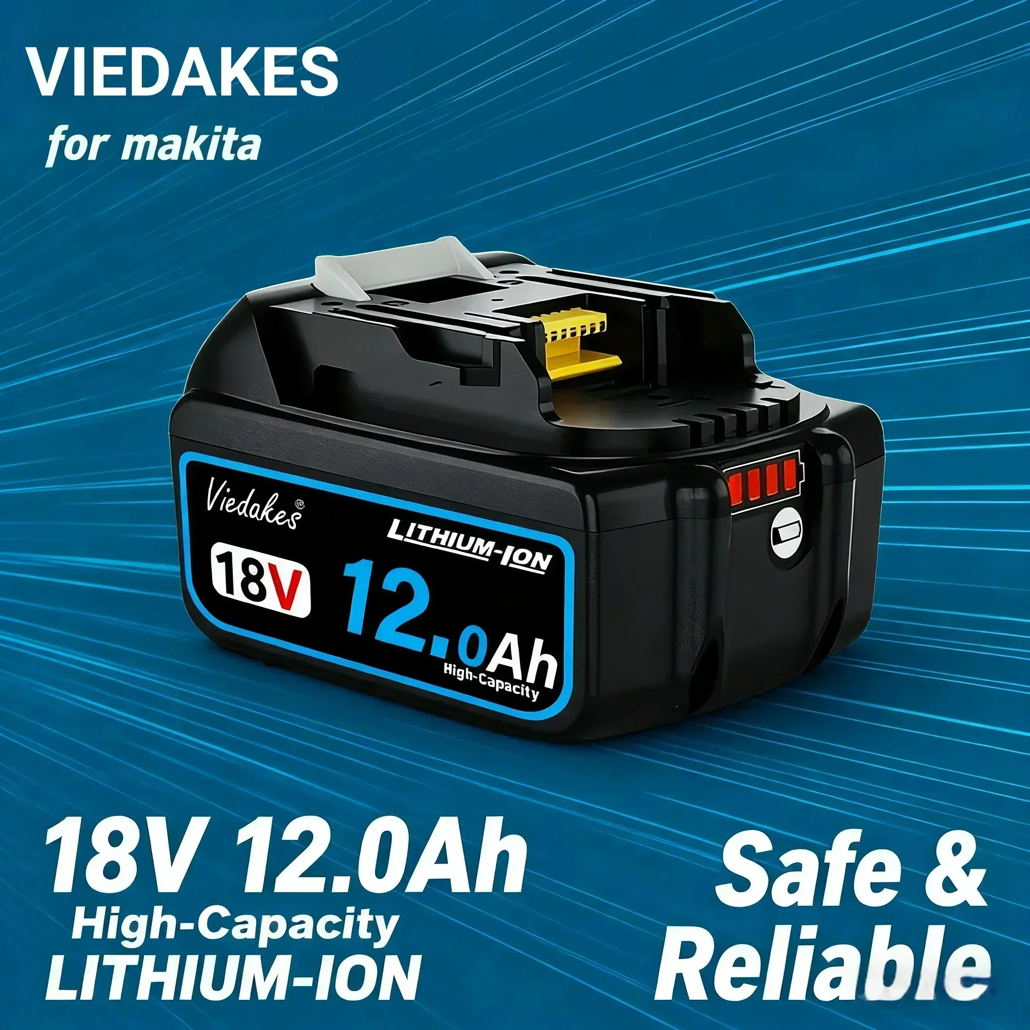 👍 Baterai Lithium 18V 12Ah unt - Power Tools Makita Set ulasan dan harga
