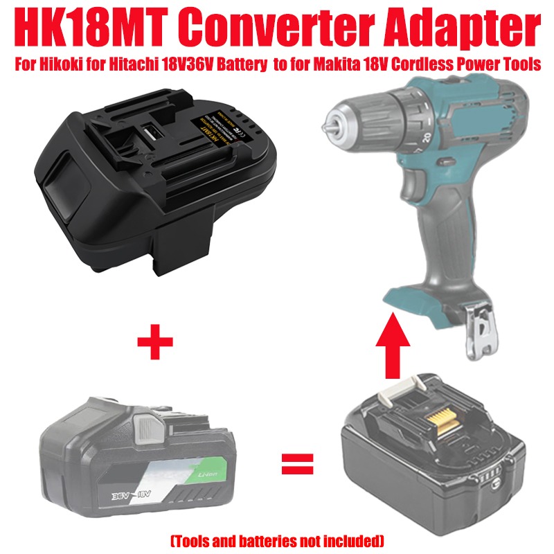 Adaptor Baterai ALASICKA HK18M - Power Tools Battery Adapter ulasan dan harga