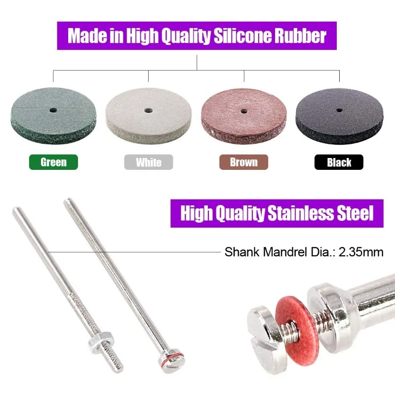 42 BH Kit roda pemoles 40 BH,  - Rotary Tool Kit ulasan dan harga