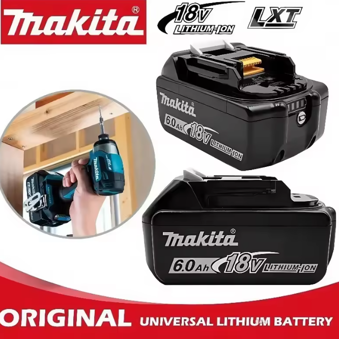 Baterai Makita 18V Asli 9Ah 6A - Power Tools Makita ulasan dan harga