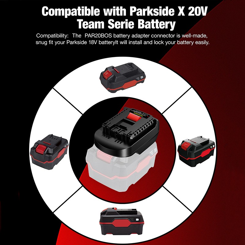 Adaptor Baterai ALASICKA PAR20 - Power Tools Battery Adapter ulasan dan harga