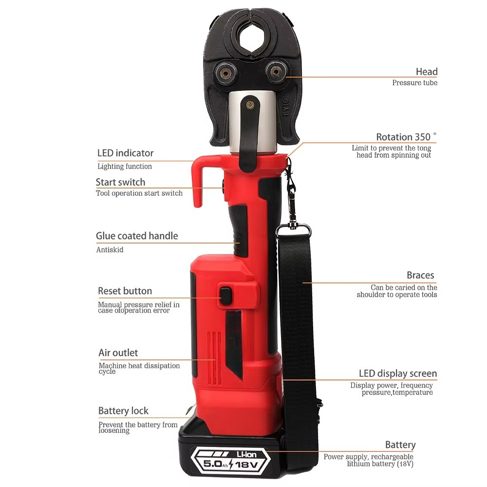 Alat Press Pipa Hidrolik Elekt - Power Tools Machine ulasan dan harga