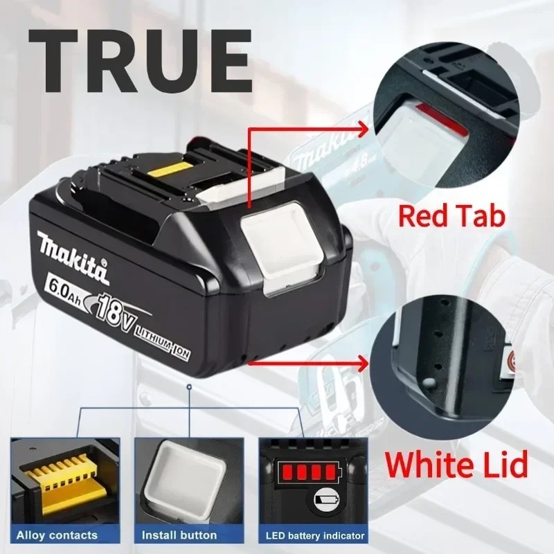 Baterai Makita 18V 5.0/6.0/9.0 - Power Tools Makita Set ulasan dan harga