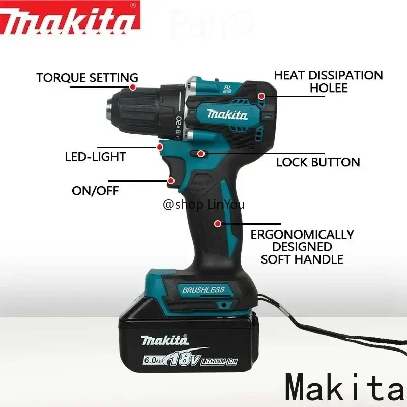 Baterai Makita 18V 5.0/6.0/9.0 - Power Tools Makita Set ulasan dan harga