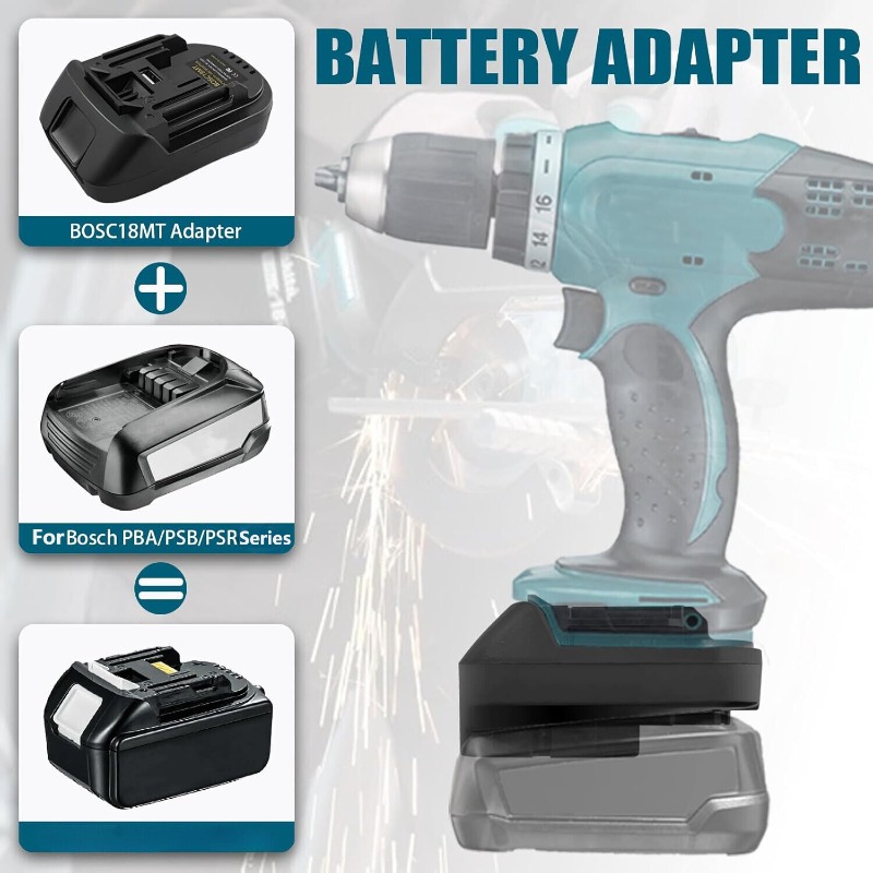 Konverter Adaptor Baterai BOSC - Power Tools Battery Adapter ulasan dan harga