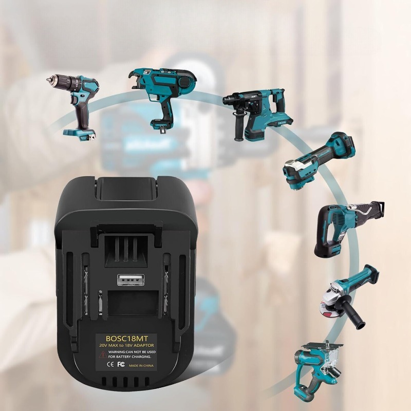 Konverter Adaptor Baterai BOSC - Power Tools Battery Adapter ulasan dan harga