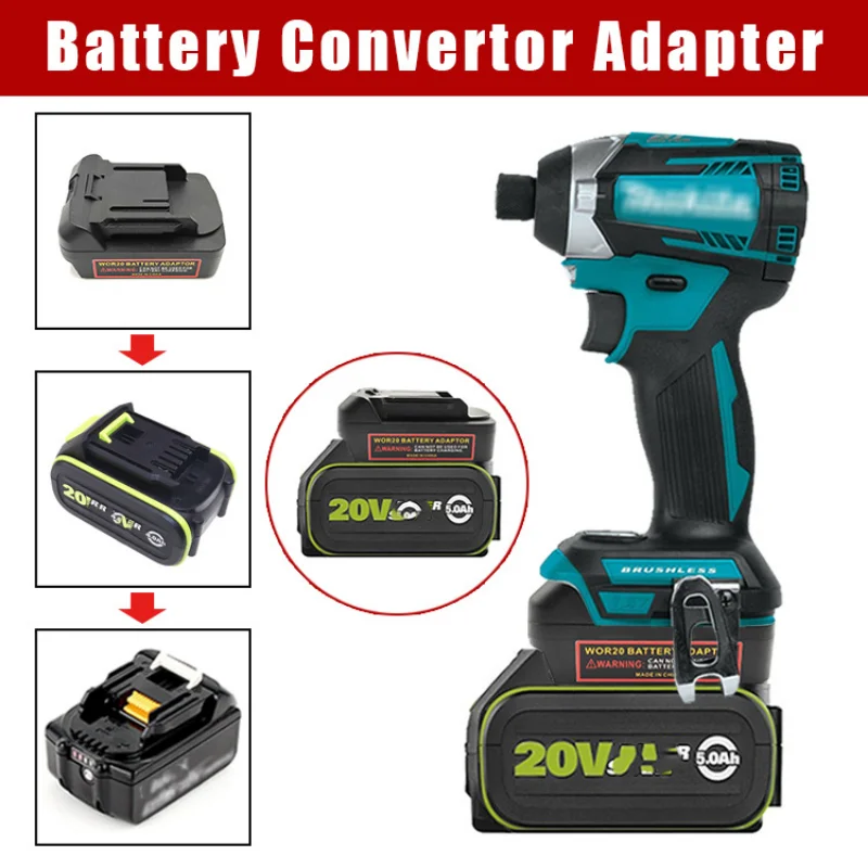 Konverter Adaptor Baterai Lith - Power Tools Battery Adapter ulasan dan harga