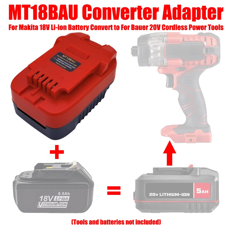 Adaptor Baterai ALASICKA MT18B - Power Tools Battery Adapter ulasan dan harga