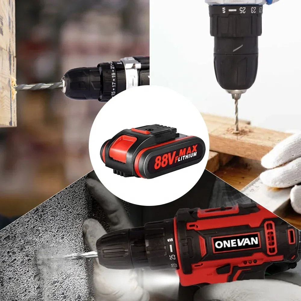 Alat bor elektrik 88VF, alat l - Power Tools Impact Wrench ulasan dan harga
