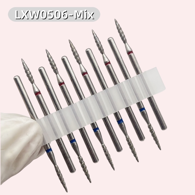 10Pcs Mata Bor Kuku Tornado Di - Rotary Tool Kit ulasan dan harga