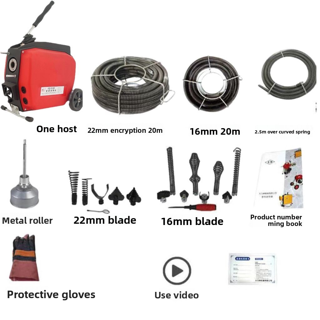 Mesin pembersih saluran pembua - Power Tools Machine ulasan dan harga