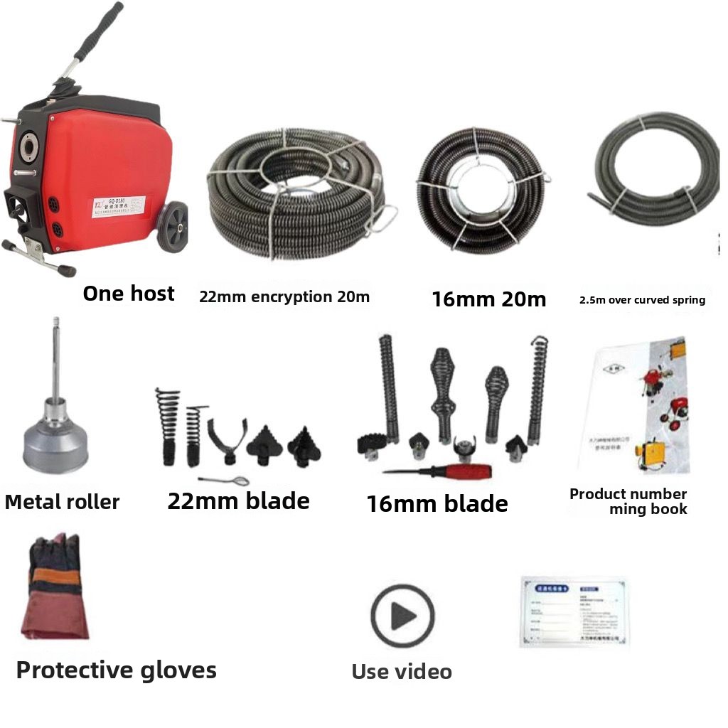 Mesin pembersih saluran pembua - Power Tools Machine ulasan dan harga