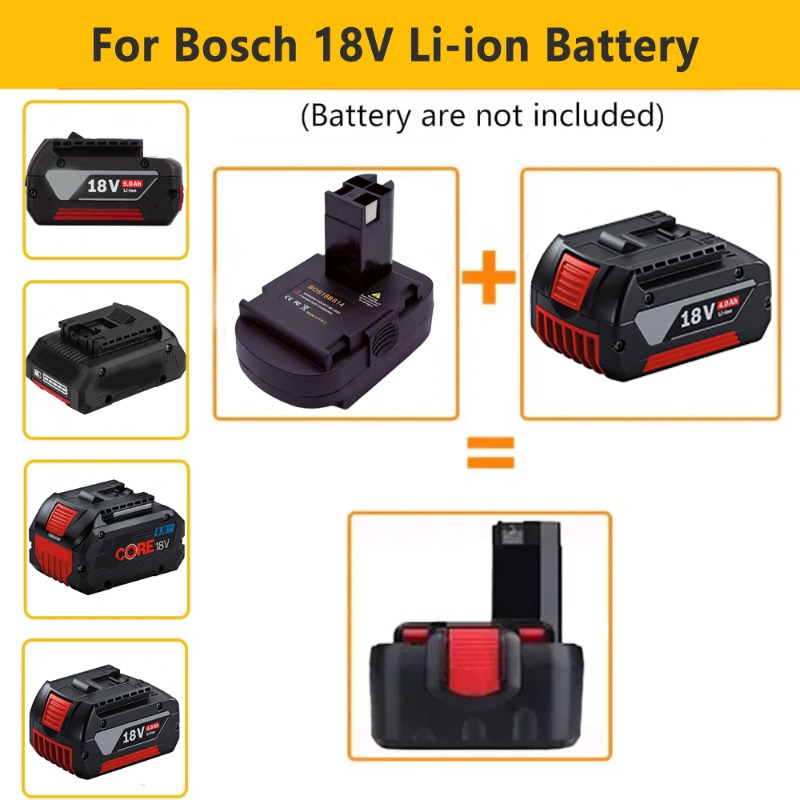 Adaptor Baterai ALASICKA BOS18 - Power Tools Battery Adapter ulasan dan harga