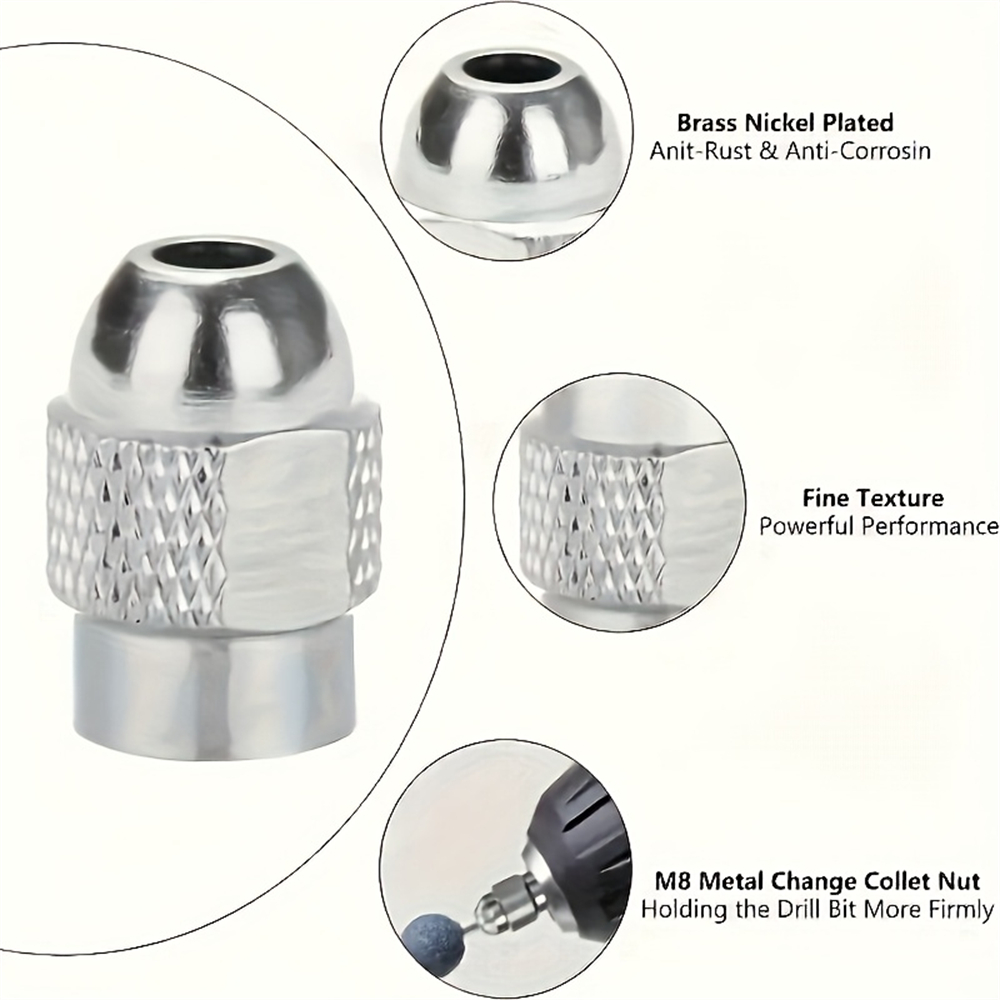 Set Chuck Alat Putar Rumah Tan - Rotary Tool Kit ulasan dan harga