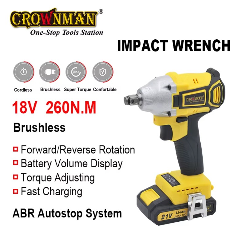 Obeng Impack Tanpa Kabel Brush - Power Tools Impact Wrench ulasan dan harga