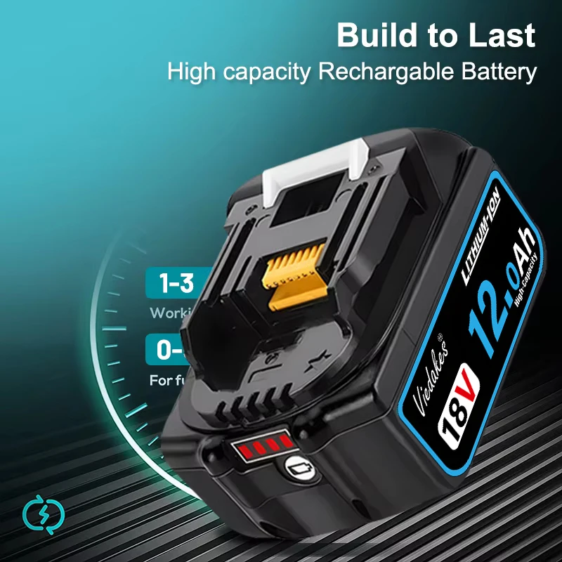 100% Asli untuk Baterai Makita - Power Tools Makita Set ulasan dan harga