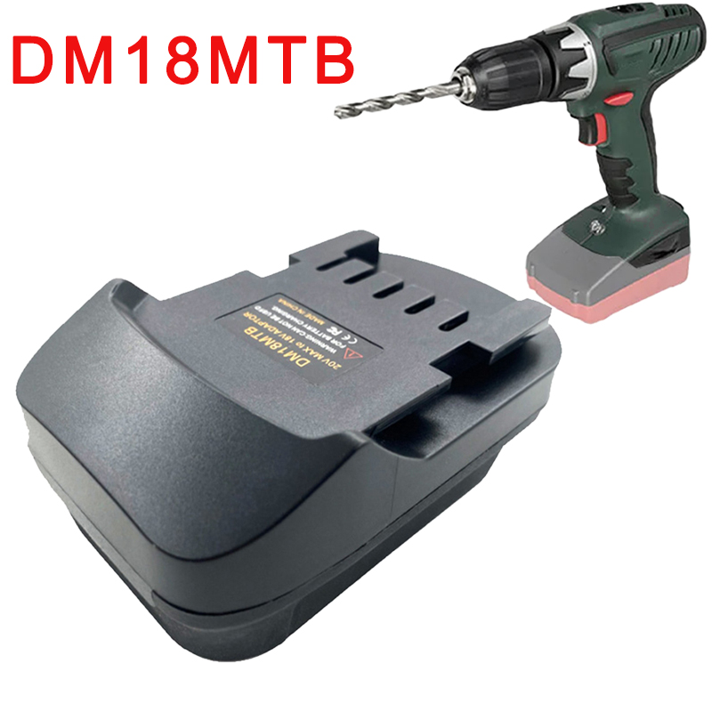 Konverter adaptor baterai DM18 - Power Tools Battery Adapter ulasan dan harga