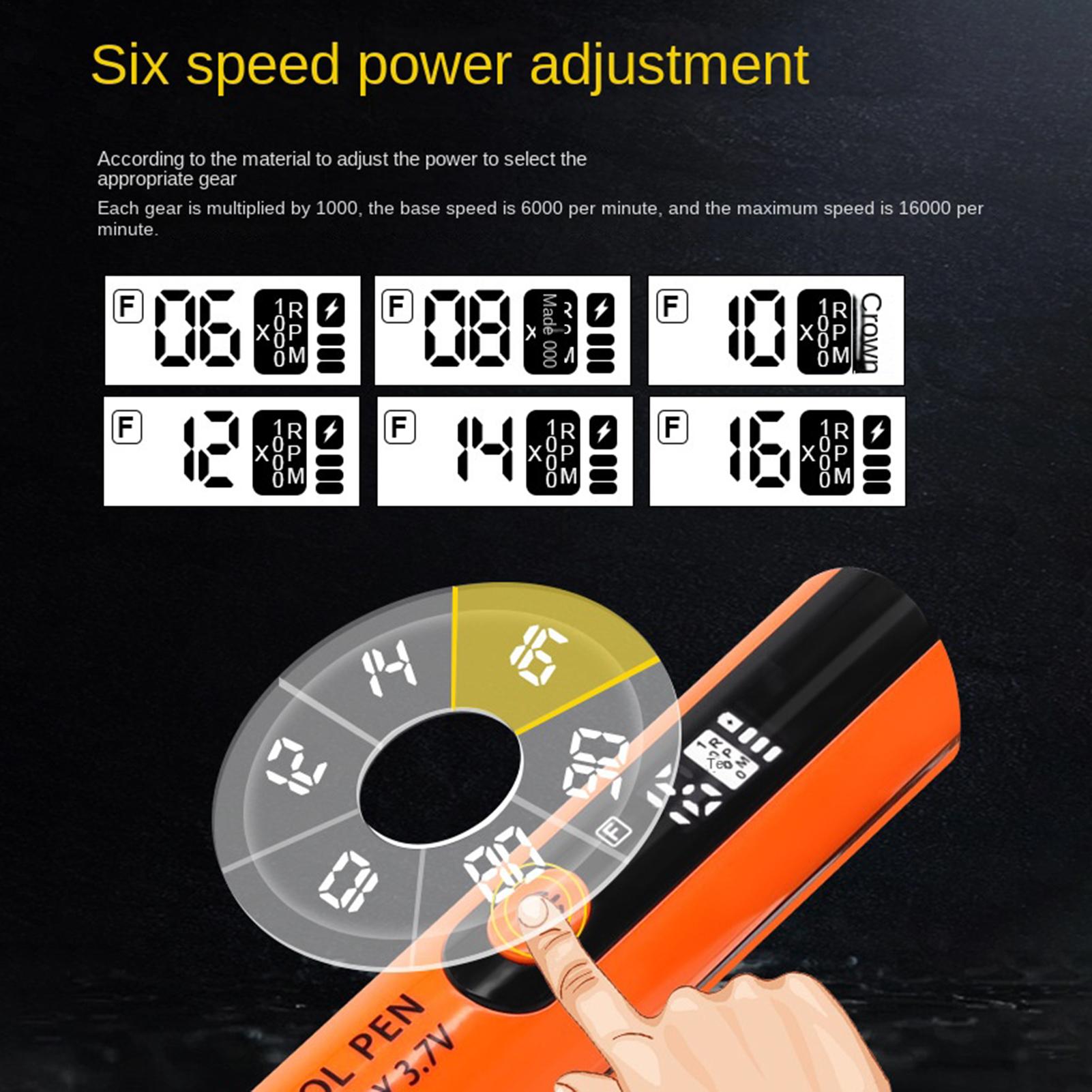 Kit Alat Putar Tanpa Kabel 6 K - Rotary Tool Kit ulasan dan harga