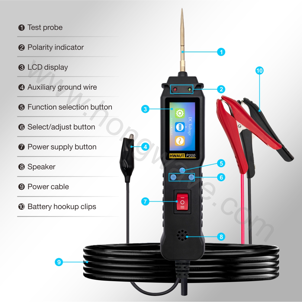 HWAUT P200 Penguji Sirkuit Mob - Power Tools Japan ulasan dan harga