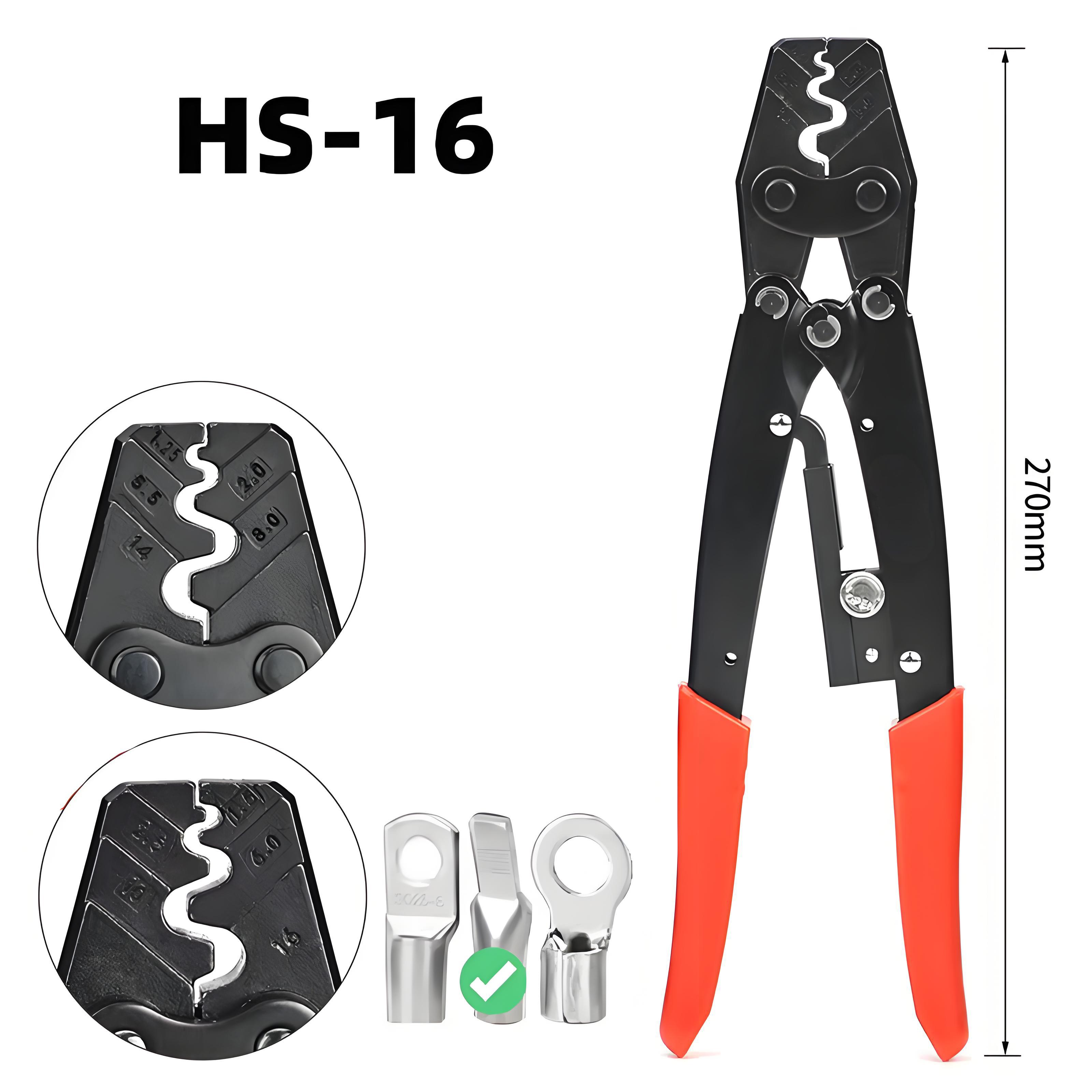 HS-16 Tang Crimper Ratcheting  - Power Tools Japan ulasan dan harga