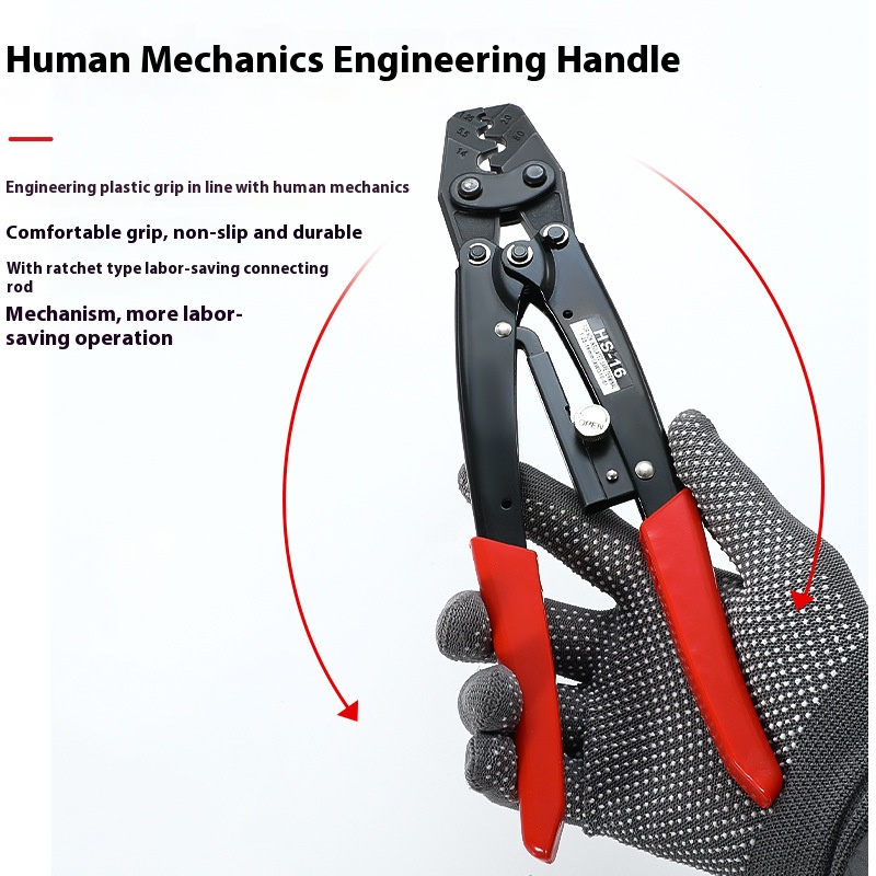 HS-16 Tang Crimper Ratcheting  - Power Tools Japan ulasan dan harga